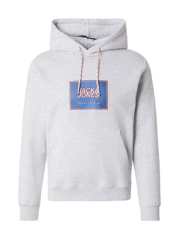 JACK & JONES JACK & JONES Majica 'JJRAIN'  mornarska / brusnica / bela / pegasto bela