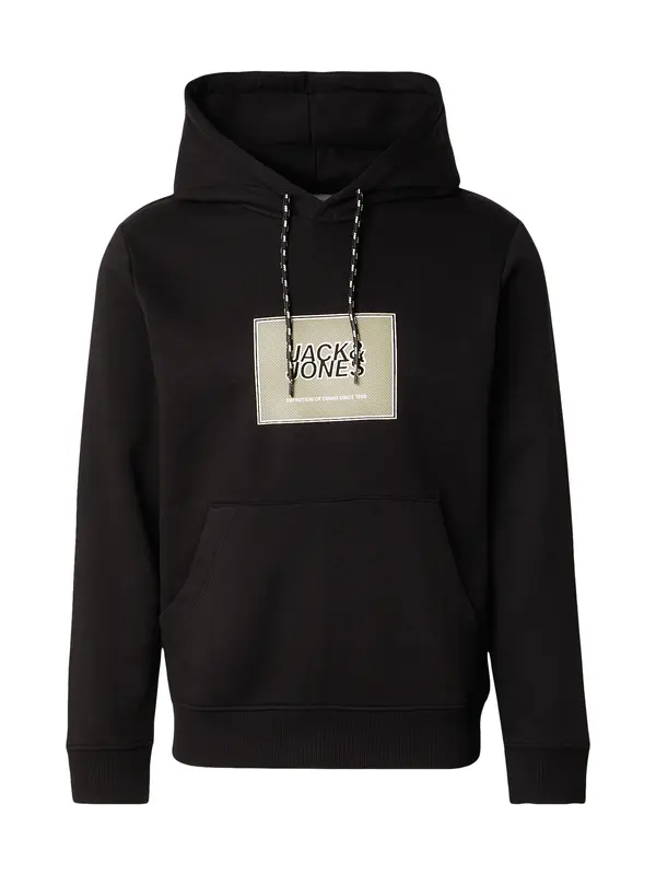 JACK & JONES JACK & JONES Majica 'JJRAIN'  siva / črna