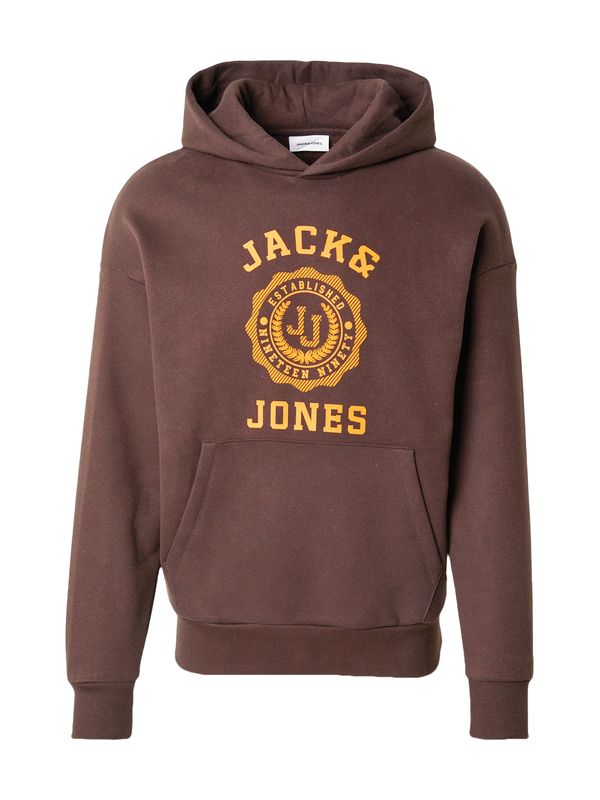 JACK & JONES JACK & JONES Majica 'JJVICTO'  temno rjava