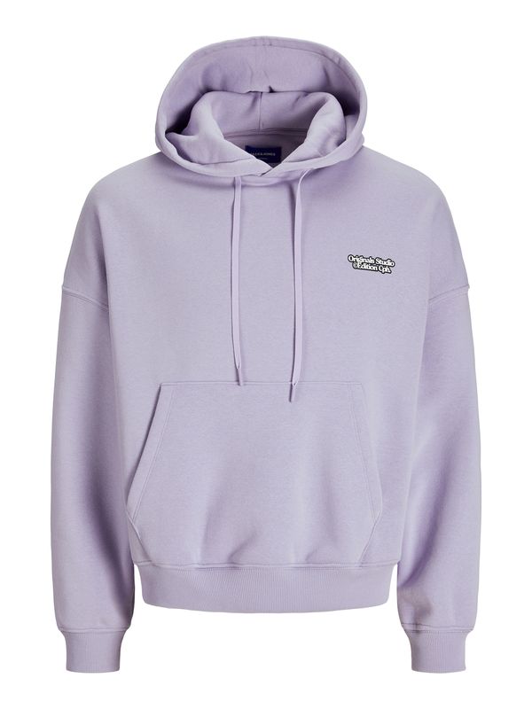 JACK & JONES JACK & JONES Majica 'JORAstoria'  sivka / črna / bela