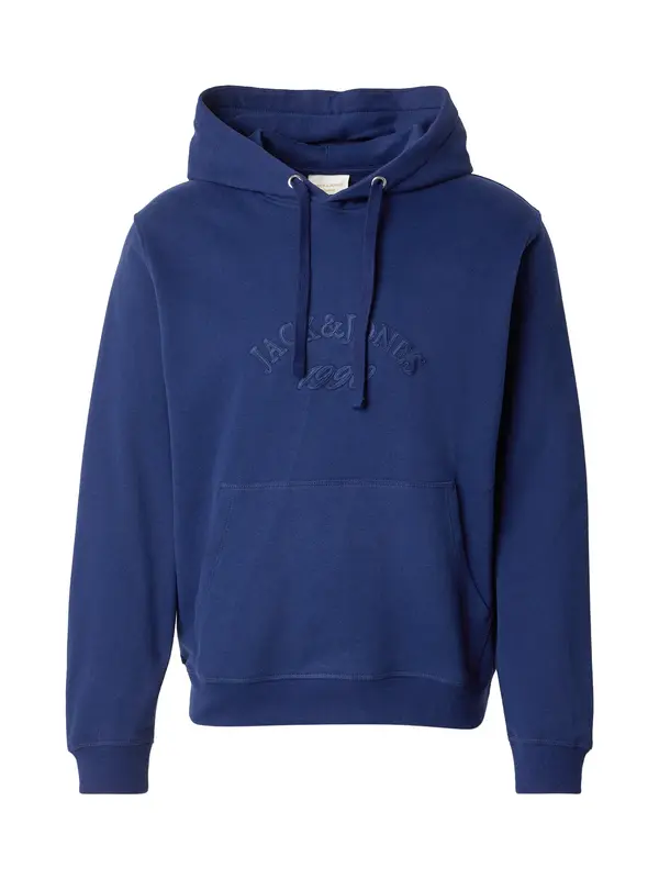 JACK & JONES JACK & JONES Majica 'JORBLEECKER'  temno modra