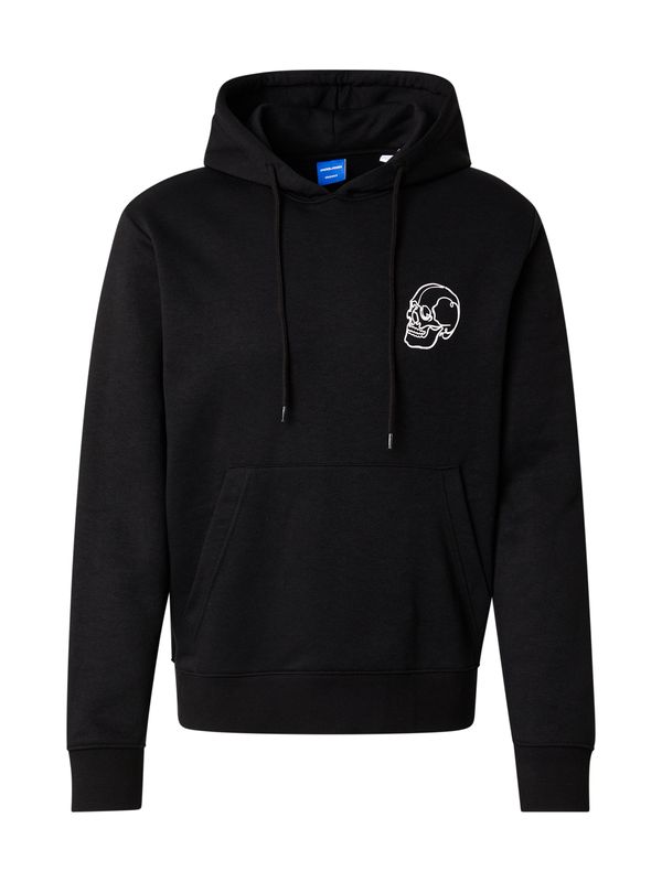 JACK & JONES JACK & JONES Majica 'JORBRADLEY FRANK'  črna / bela