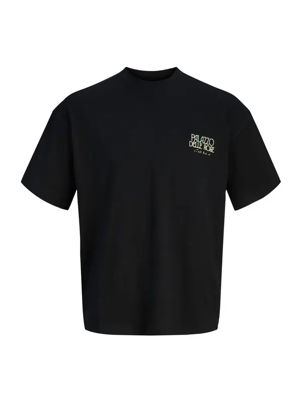 JACK & JONES JACK & JONES Majica 'JORCotedazur'  zelena / roza / črna / off-bela
