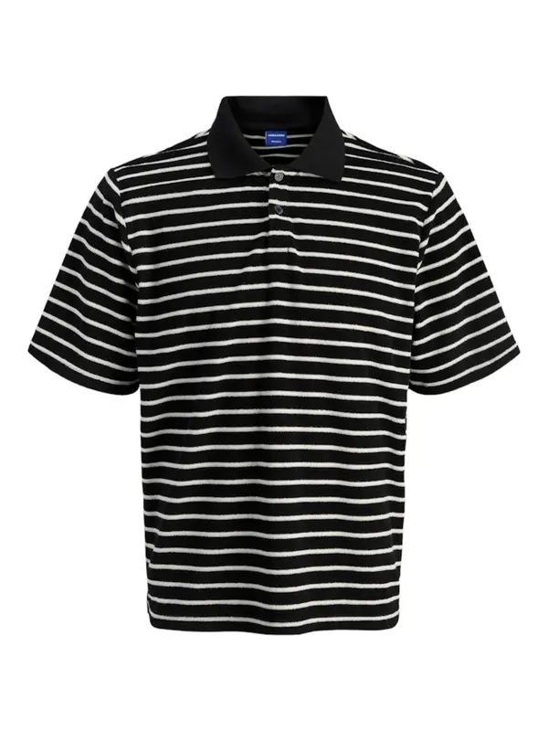 JACK & JONES JACK & JONES Majica 'JORGEN'  črna / bela
