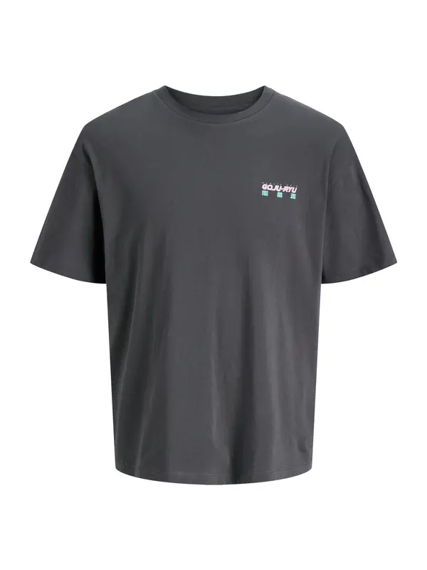 JACK & JONES JACK & JONES Majica 'JORGOJU'  antracit / jelka / roza