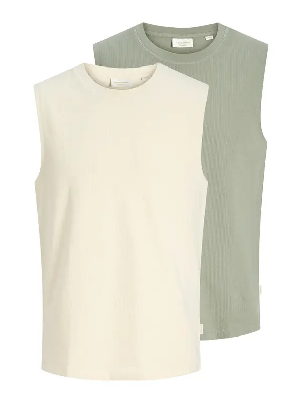 JACK & JONES JACK & JONES Majica 'JORHYERES'  meta / off-bela