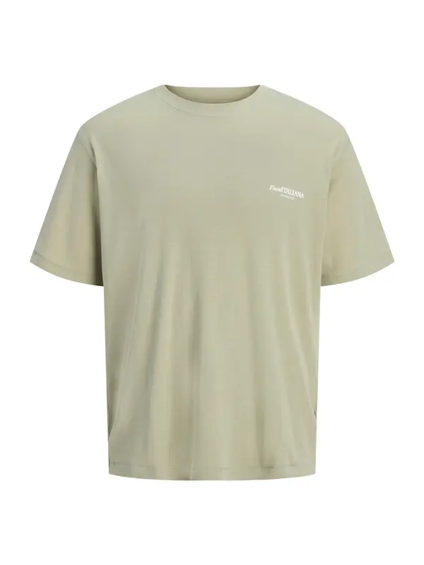 JACK & JONES JACK & JONES Majica 'JORHYERES'  travnato zelena / oranžna / bela