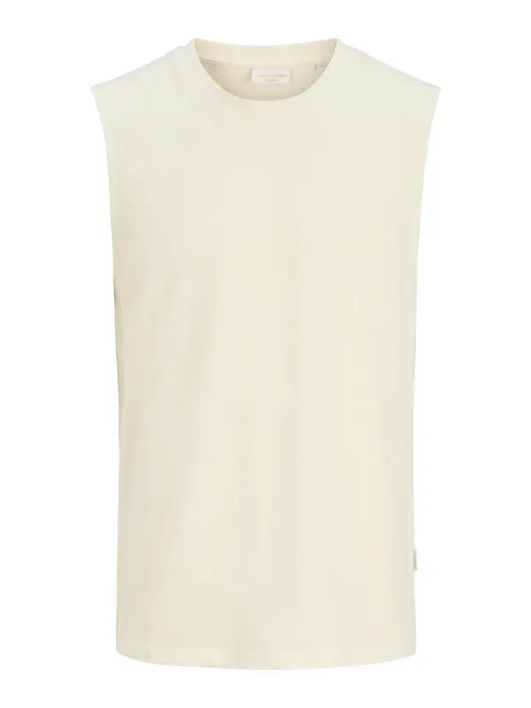 JACK & JONES JACK & JONES Majica 'JORHyeres'  volneno bela