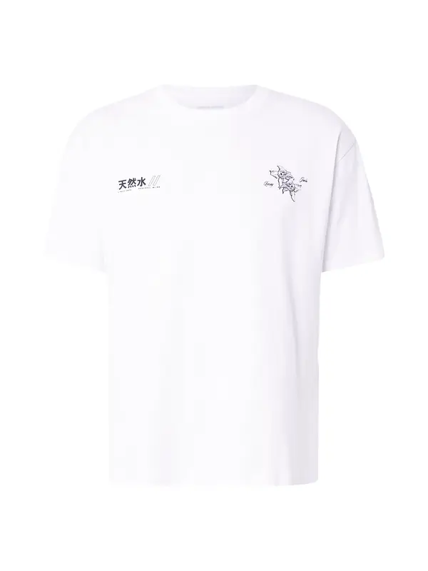JACK & JONES JACK & JONES Majica 'JORKOIPOND'  kraljevo modra / svetlo modra / črna / bela