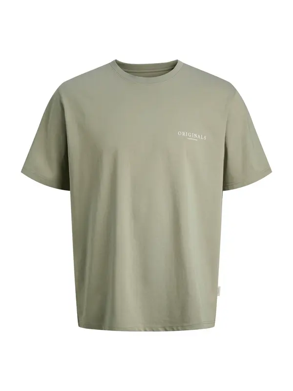JACK & JONES JACK & JONES Majica 'JORMontauk'  bež / rjava / oliva / črna
