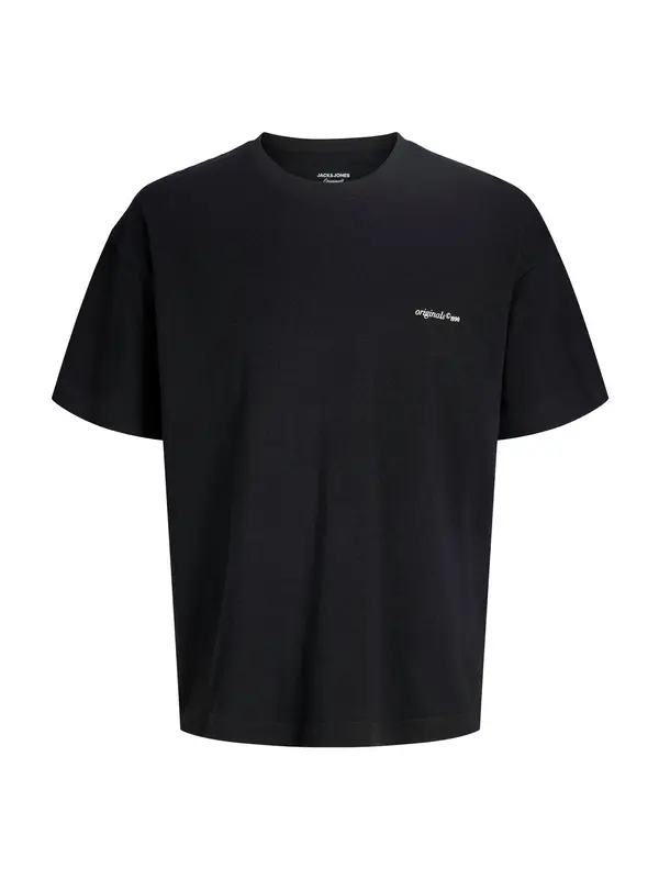 JACK & JONES JACK & JONES Majica 'JORMONTAUK'  črna / bela