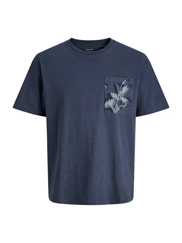 JACK & JONES JACK & JONES Majica 'JORMONTAUK'  mornarska / golobje modra