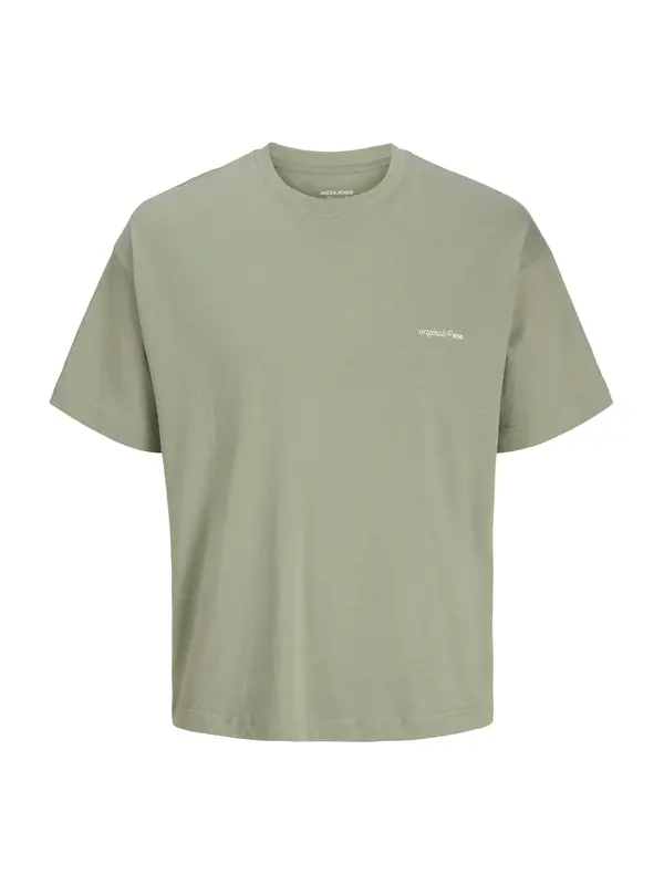 JACK & JONES JACK & JONES Majica 'JORMONTAUK'  oliva / črna / bela