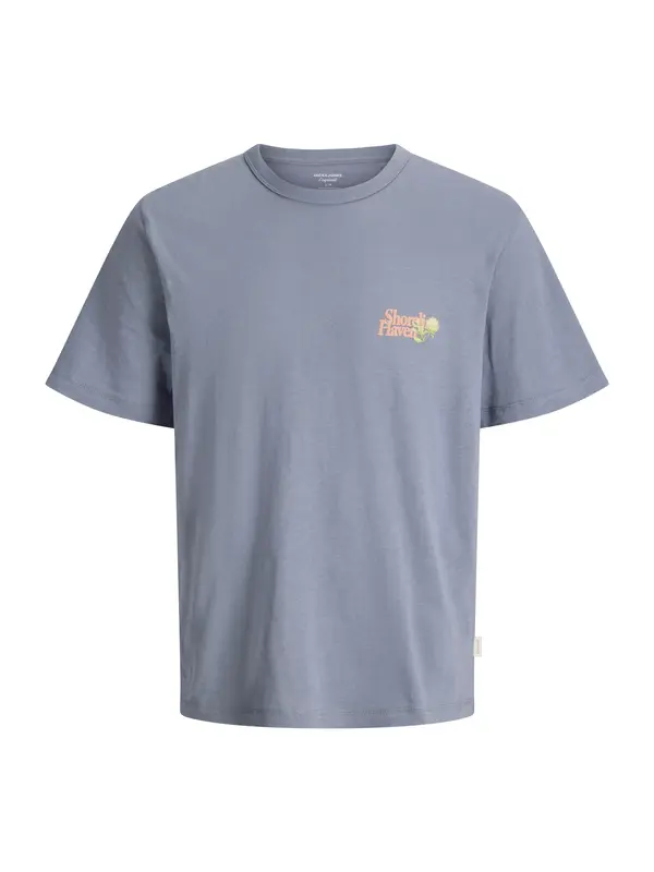 JACK & JONES JACK & JONES Majica 'JORMontauk'  pastelno modra / trst / marelica