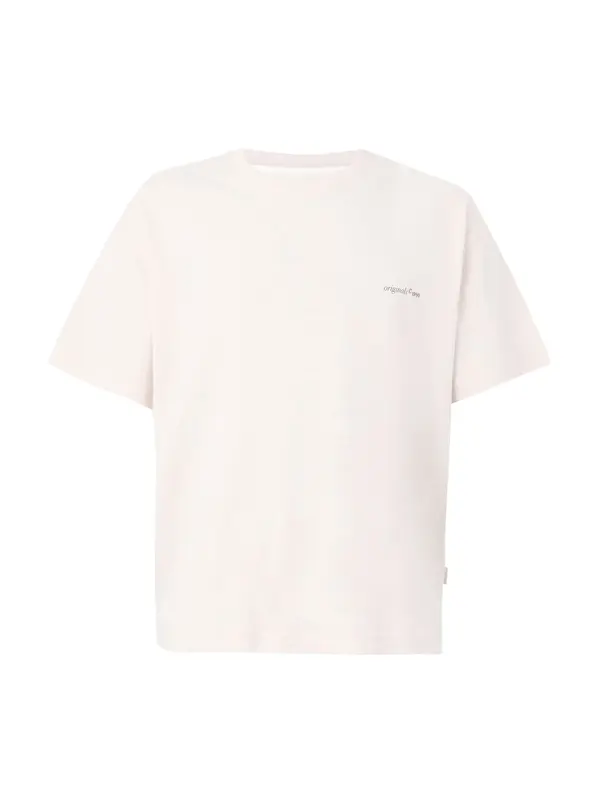 JACK & JONES JACK & JONES Majica 'JORMONTAUK'  rjava / bela