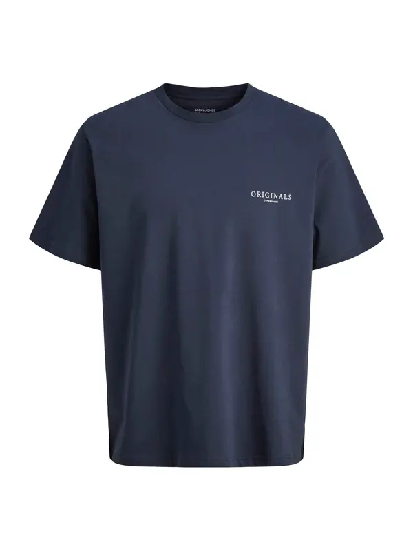 JACK & JONES JACK & JONES Majica 'JORMontauk'  temno modra / rjava / pastelno rdeča / bela