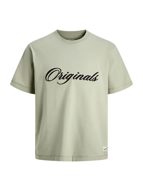 JACK & JONES JACK & JONES Majica 'JORNANTUCKET'  pastelno zelena / črna / bela