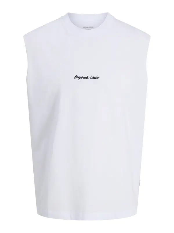 JACK & JONES JACK & JONES Majica 'JORNorrebro'  bela