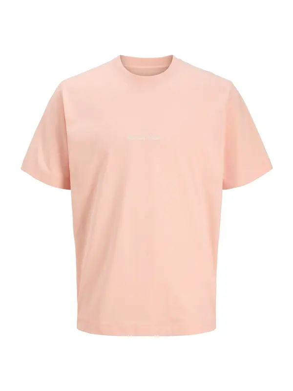 JACK & JONES JACK & JONES Majica 'JORNorrebro'  breskev / bela