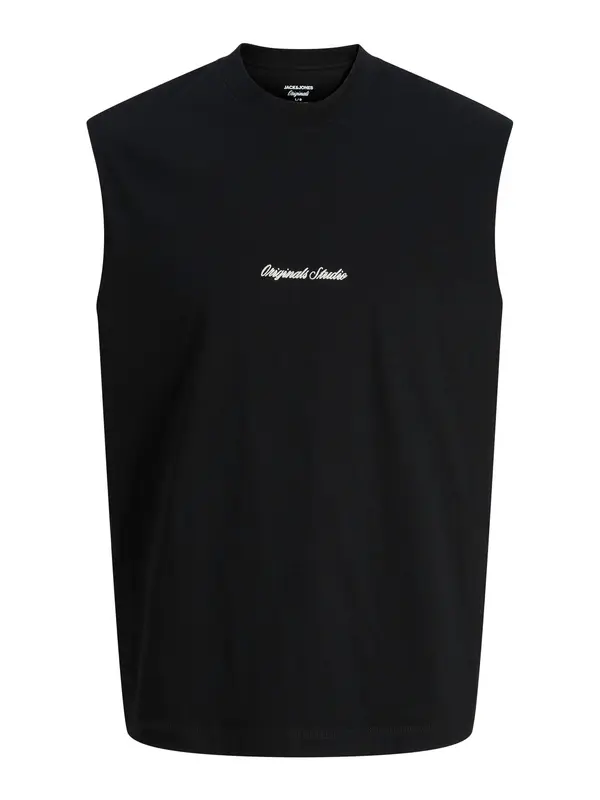 JACK & JONES JACK & JONES Majica 'JORNORREBRO'  črna / bela