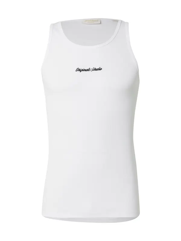 JACK & JONES JACK & JONES Majica 'JORNORREBRO'  črna / bela