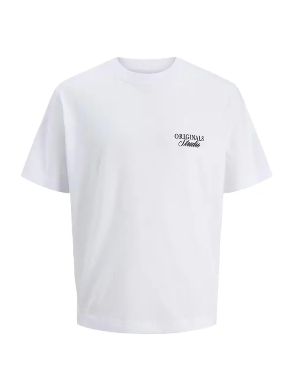 JACK & JONES JACK & JONES Majica 'JORNorrebro'  črna / bela