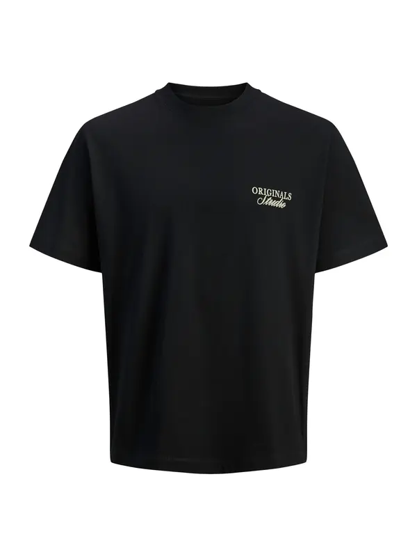 JACK & JONES JACK & JONES Majica 'JORNorrebro'  kremna / črna