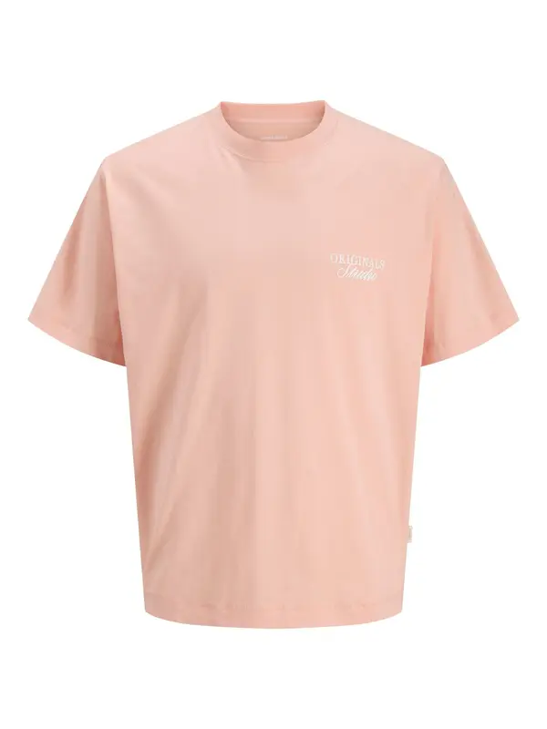 JACK & JONES JACK & JONES Majica 'JORNorrebro'  marelica / bela