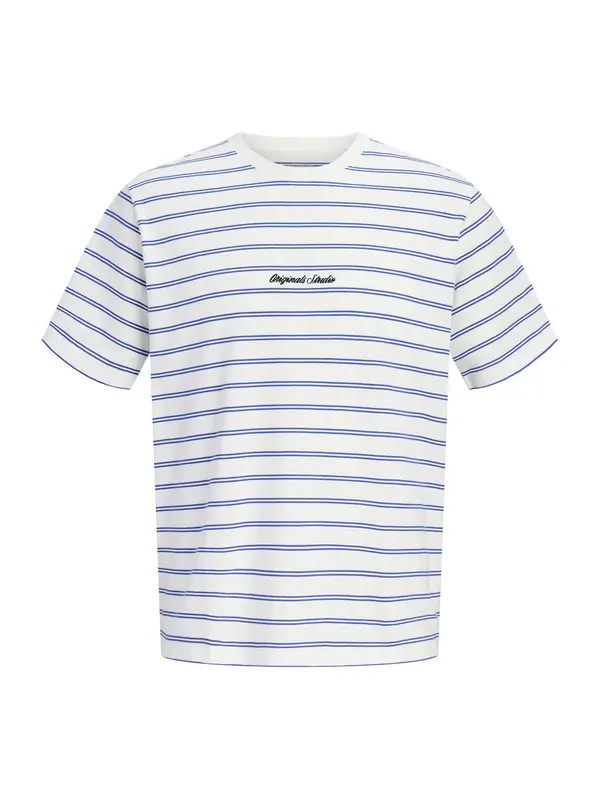 JACK & JONES JACK & JONES Majica 'JORNorrebro'  modra / črna / bela