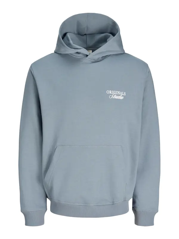 JACK & JONES JACK & JONES Majica 'JORNorrebro'  pastelno modra / bela