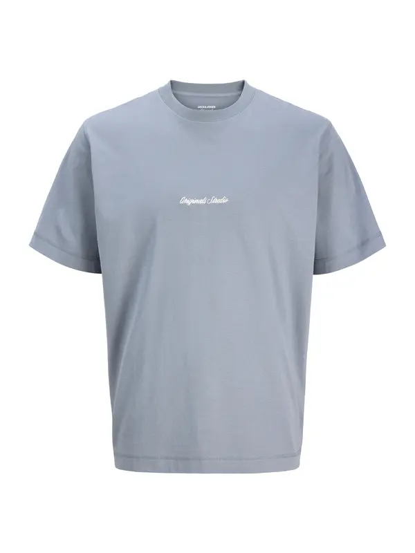 JACK & JONES JACK & JONES Majica 'JORNorrebro'  pastelno modra / bela