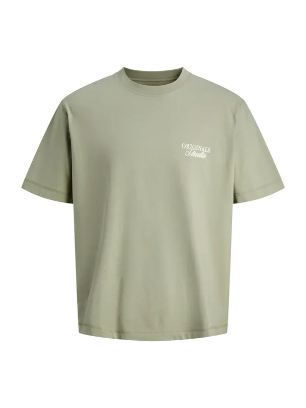 JACK & JONES JACK & JONES Majica 'JORNorrebro'  pastelno zelena / bela