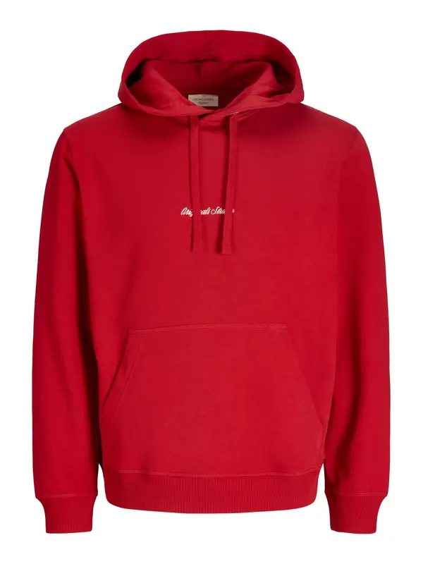 JACK & JONES JACK & JONES Majica 'JORNorrebro'  rdeča / bela