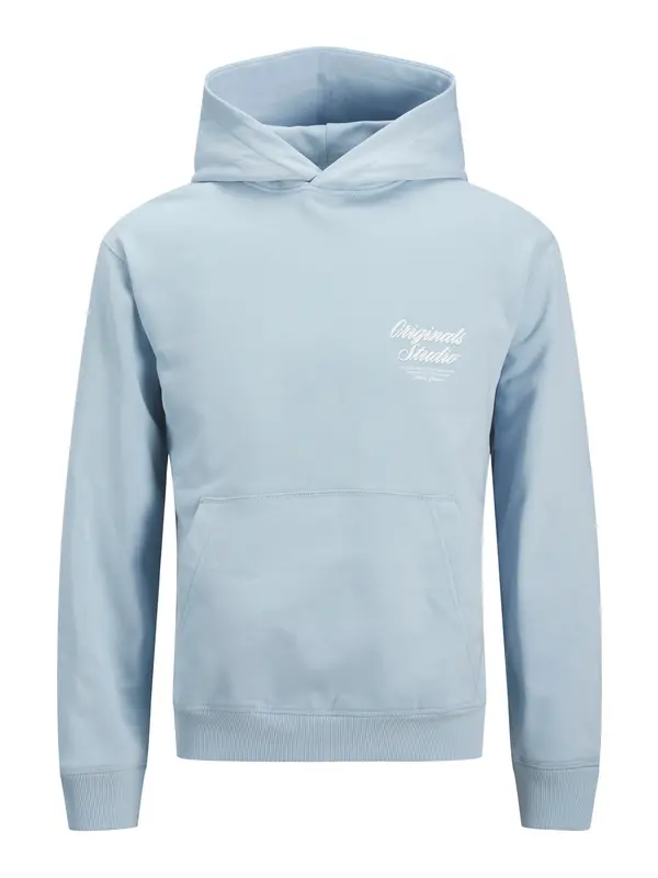 JACK & JONES JACK & JONES Majica 'JORNorrebro'  svetlo modra / bela