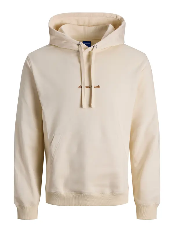 JACK & JONES JACK & JONES Majica 'JORNorrebro'  temno oranžna / volneno bela