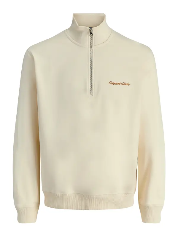 JACK & JONES JACK & JONES Majica 'JORNORREBRO'  temno oranžna / volneno bela