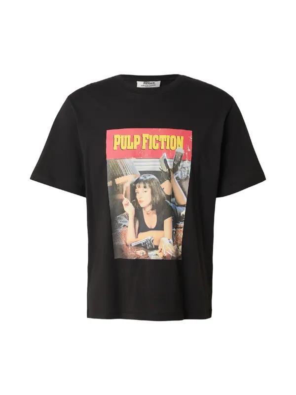 JACK & JONES JACK & JONES Majica 'JORPULP FICTION'  limona / siva / krvavo rdeča / črna