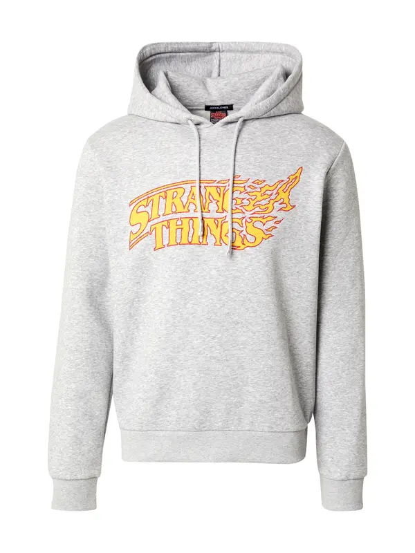JACK & JONES JACK & JONES Majica 'JORStranger Things'  temno rumena / pegasto siva / krvavo rdeča / črna