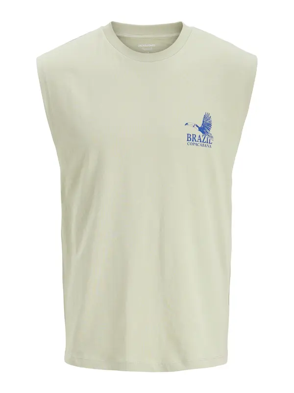 JACK & JONES JACK & JONES Majica 'JORSun'  modra / svetlo siva