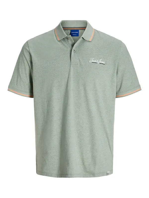 JACK & JONES JACK & JONES Majica 'JORTONS'  večbarvno zelena / oranžna / bela