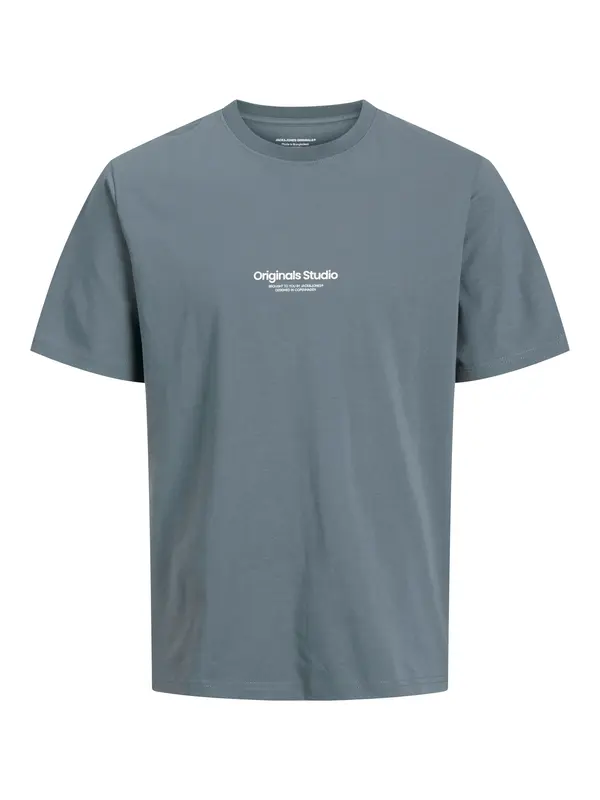 JACK & JONES JACK & JONES Majica 'JORVesterbro'  safir / bela