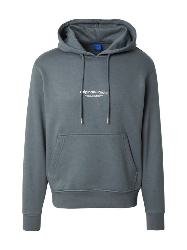 JACK & JONES JACK & JONES Majica 'JORVESTERBRO'  siva / bela