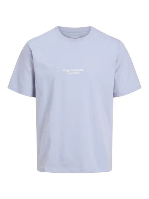 JACK & JONES JACK & JONES Majica 'JORVesterbro'  svetlo modra / bela