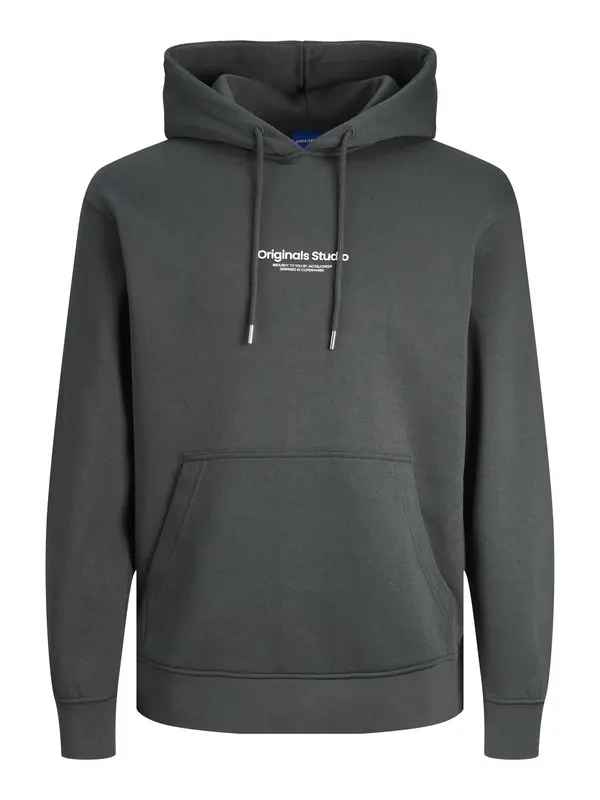 JACK & JONES JACK & JONES Majica 'JORVesterbro'  temno siva / bela