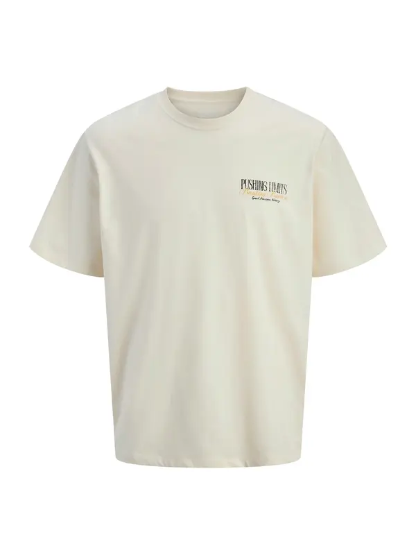 JACK & JONES JACK & JONES Majica 'JORWATERCOLOUR'  slonovina / gorčica / temno rdeča / črna