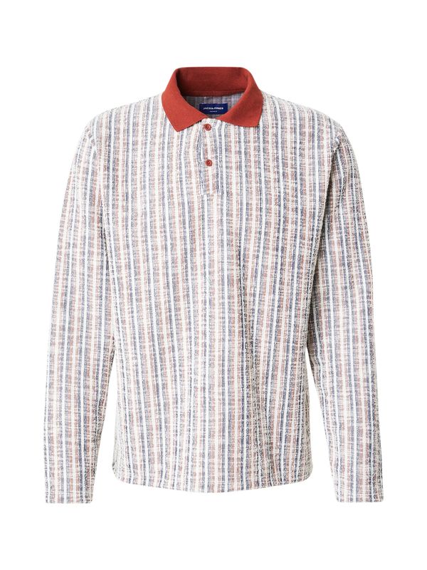 JACK & JONES JACK & JONES Majica 'JORWINTER'  rjava / siva