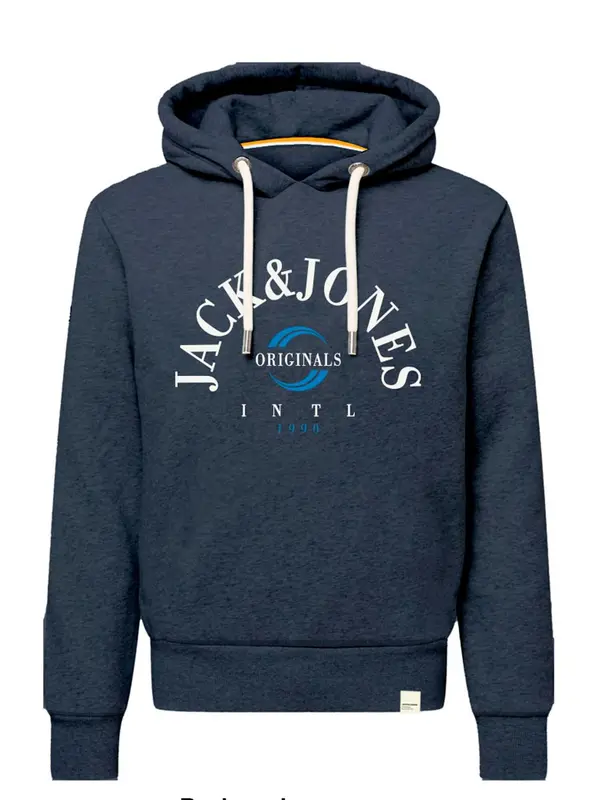 JACK & JONES JACK & JONES Majica 'JORWonder'  modra / marine / bela