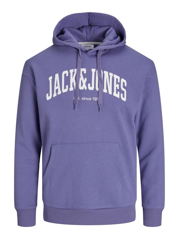 JACK & JONES JACK & JONES Majica 'Josh'  lila / bela