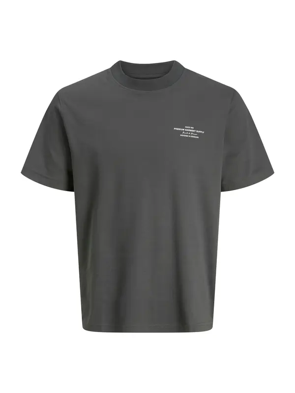 JACK & JONES JACK & JONES Majica 'JPRBLACHAD'  temno siva / bela