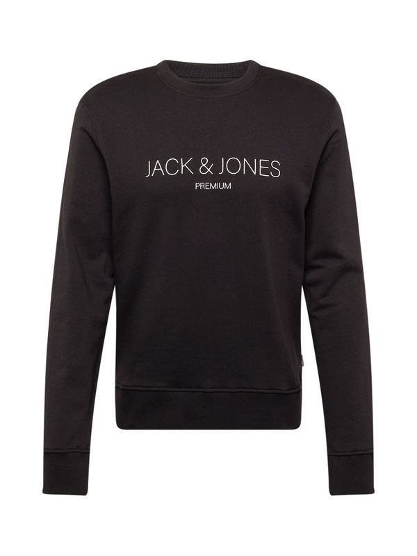 JACK & JONES JACK & JONES Majica 'JPRBLAJARED'  črna / bela
